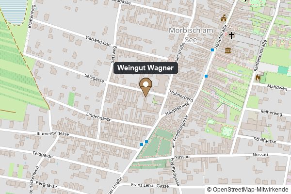 Lageplan: Weingut Wagner, Setzgasse 5, Mörbisch am See